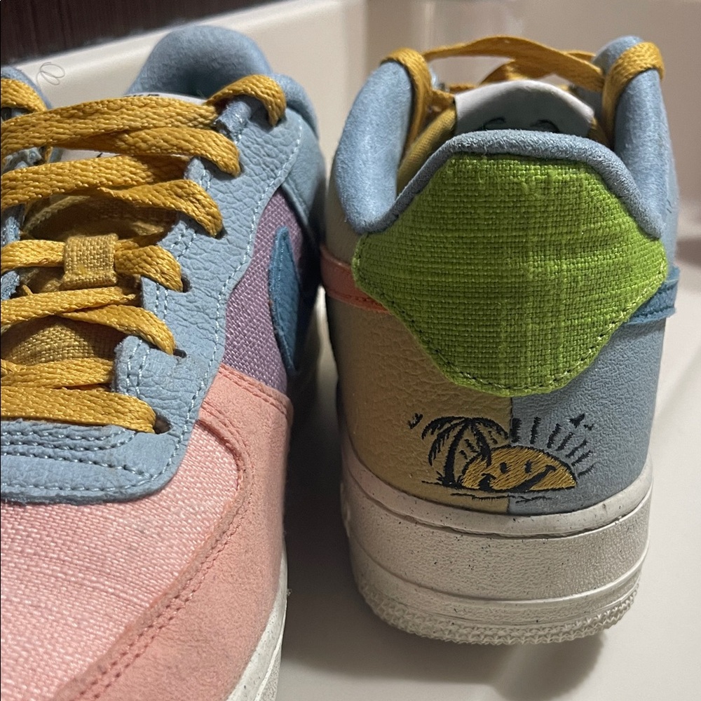 Nike Air Force 1 LV8 NN (GS) - Next Nature Sun Club- Multi’ - Picture 8 of 9